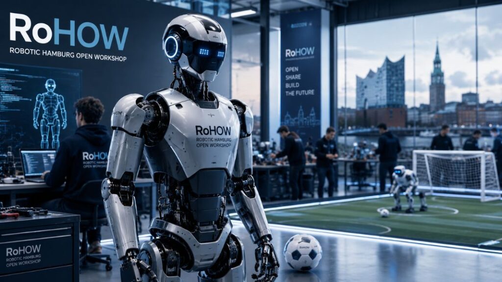 RoHOW: Hamburgs Treffpunkt für humanoide Robotik, Forschung und Roboterfußball RoHOW