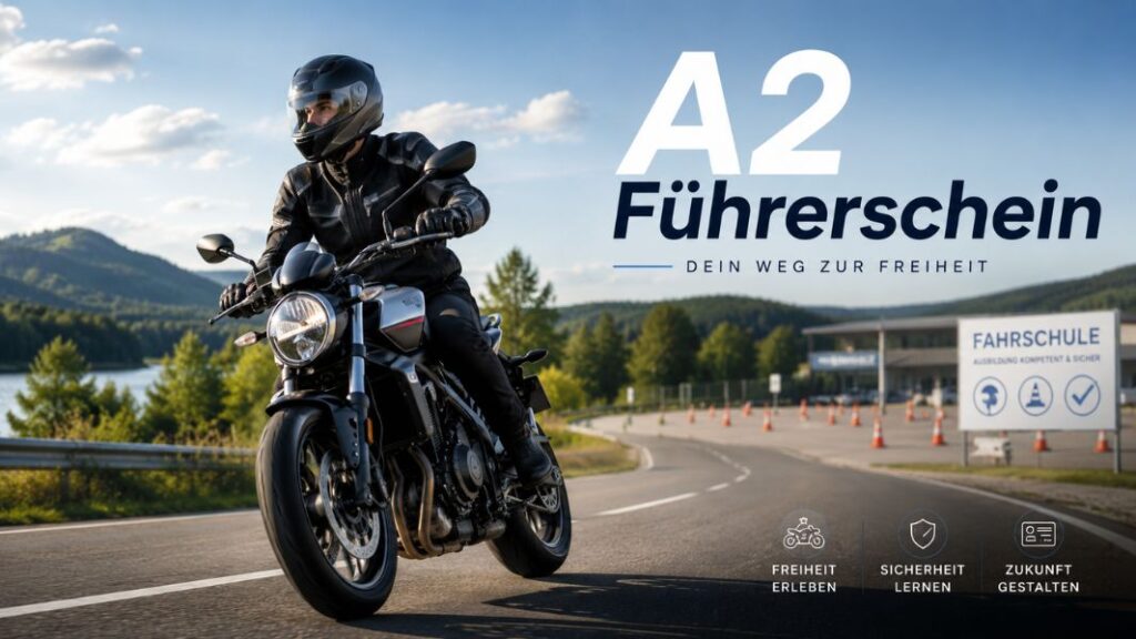 A2 Führerschein: Der solide Einstieg in die Motorradwelt für junge und verantwortungsbewusste Fahrer A2 Führerschein