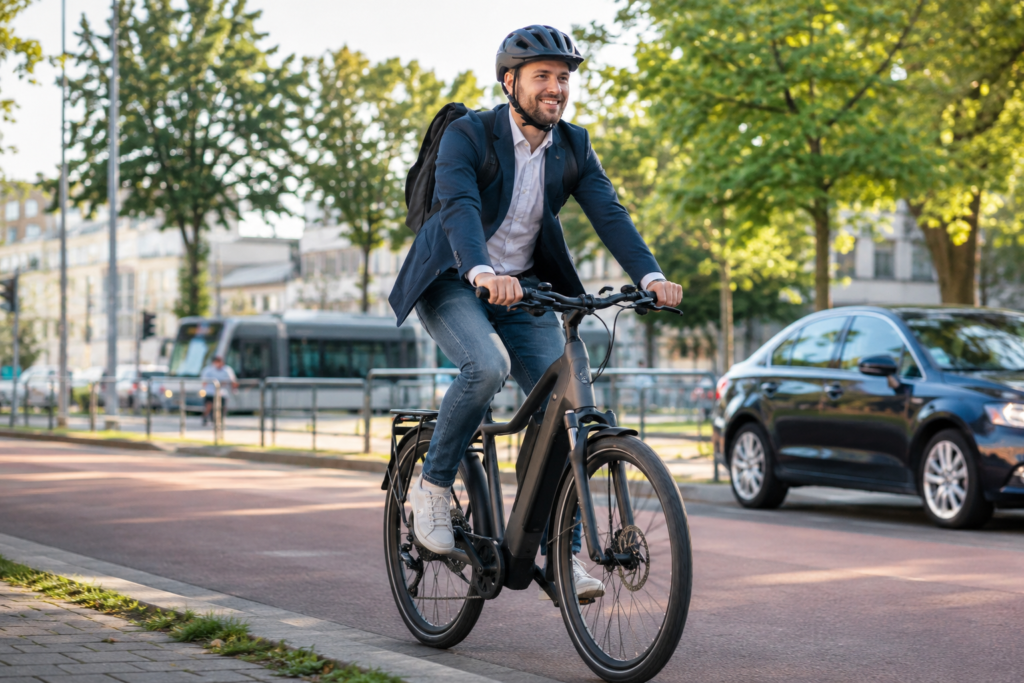 Vom Auto aufs E-Bike