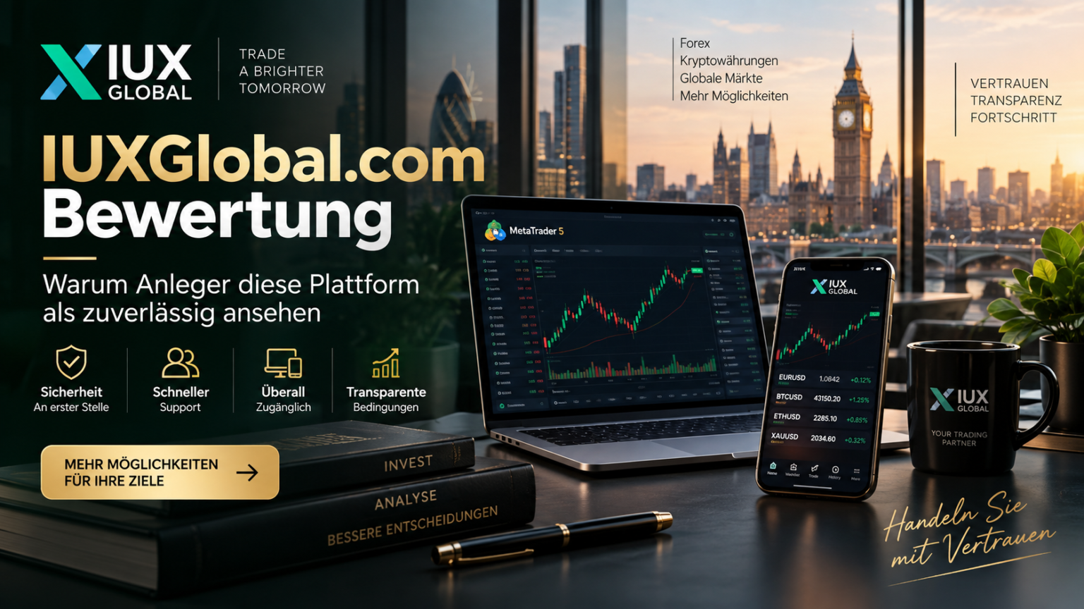 IUXGlobal.com Bewertung: Warum Anleger diese Plattform als zuverlässig ansehen IUXGlobal.com Bewertung
